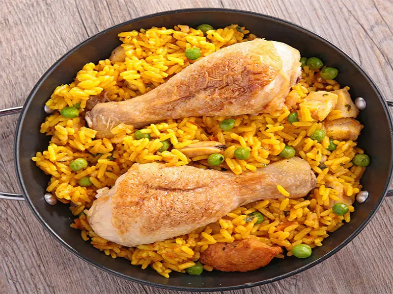 recette cuisse de poulet au riz au cookeo